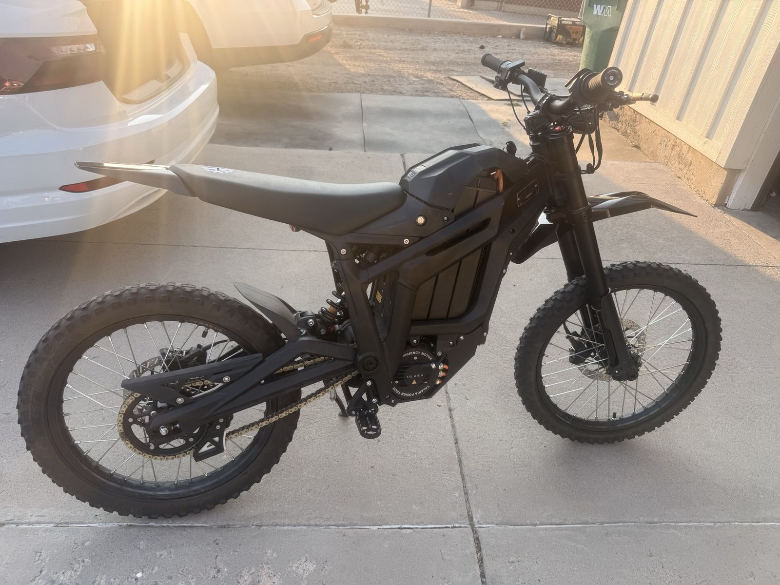 2025 Talaria Sting MX5 Pro Electric Dirt Bike - Black Off-Road EBike