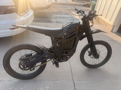 2025 Talaria Sting MX5 Pro Electric Dirt Bike - Black Off-Road EBike