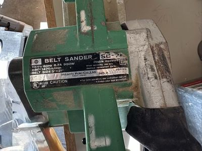 Hitachi SB-75 Belt Sander 3"x21" 8.7A 950W Double Insulated