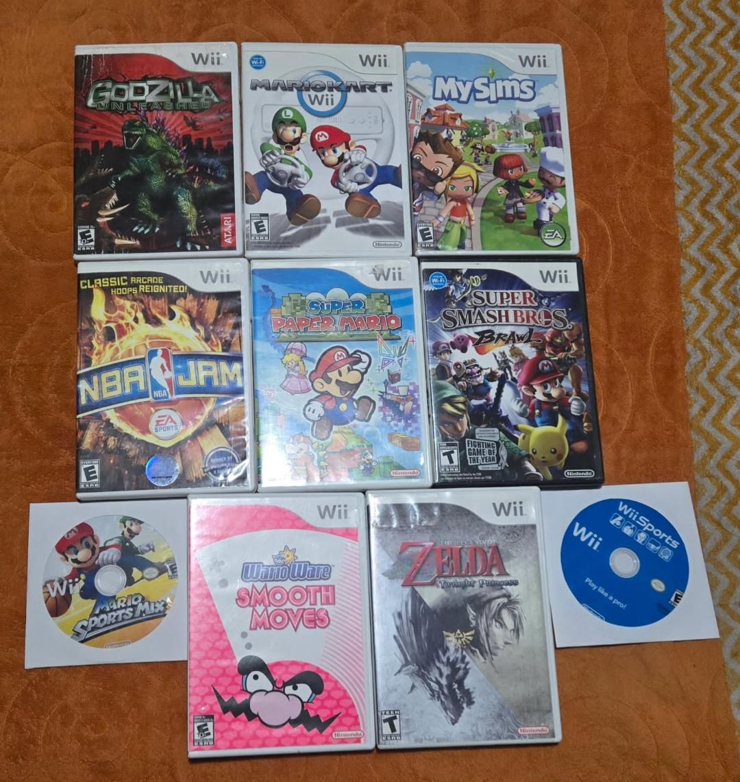 Wii game bundle including Mario Kart! trades considered!