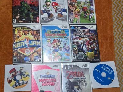 Wii game bundle including Mario Kart! trades considered!