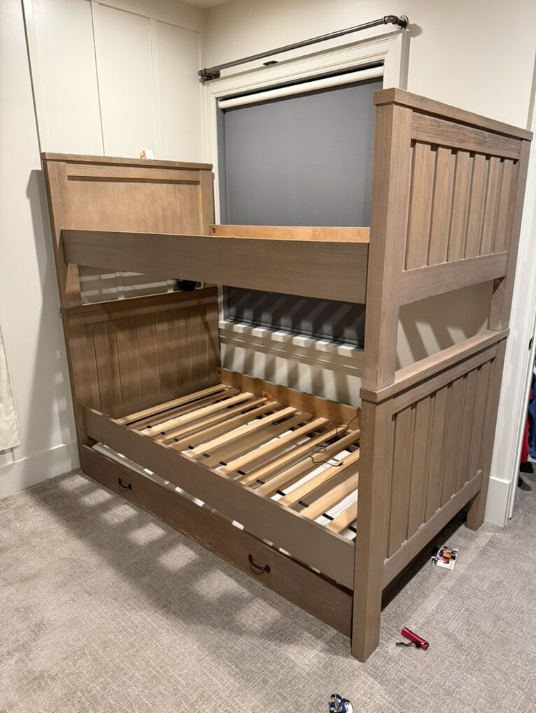 Restoration Hardware Bunkbeds w/ Mattresses