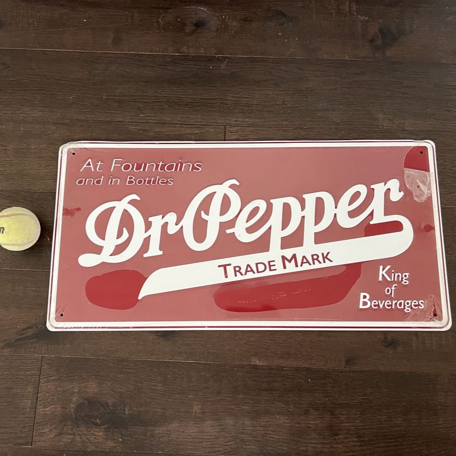Dr Pepper sign