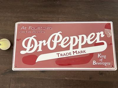Dr Pepper sign
