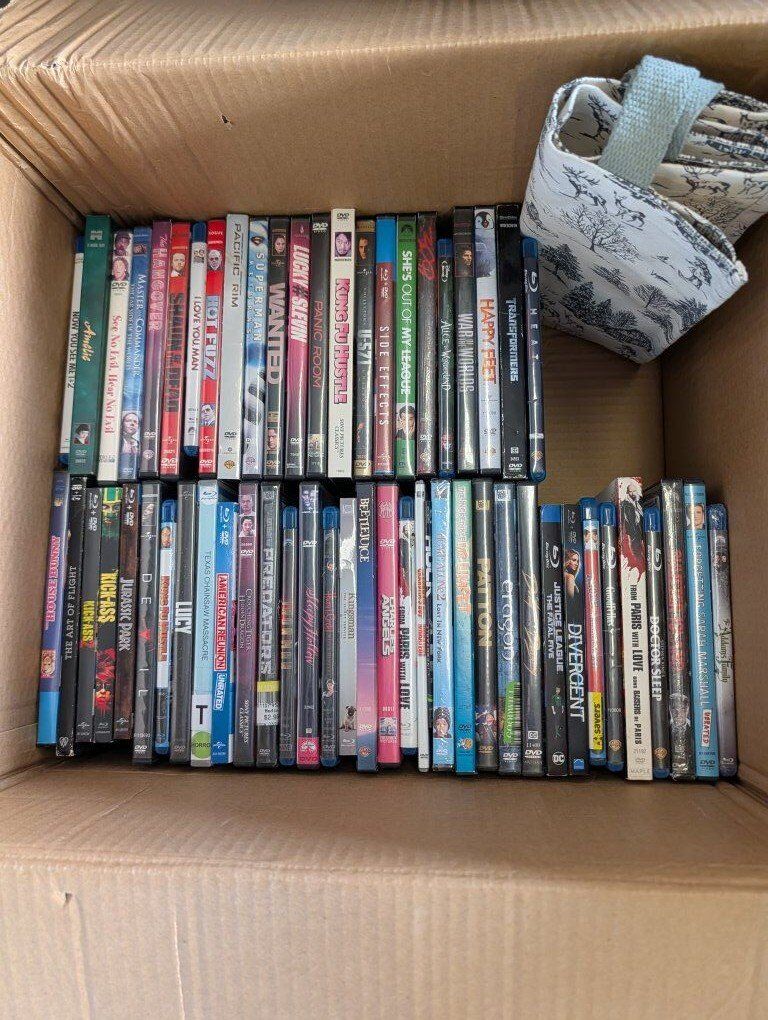 Box of Misc DVDs