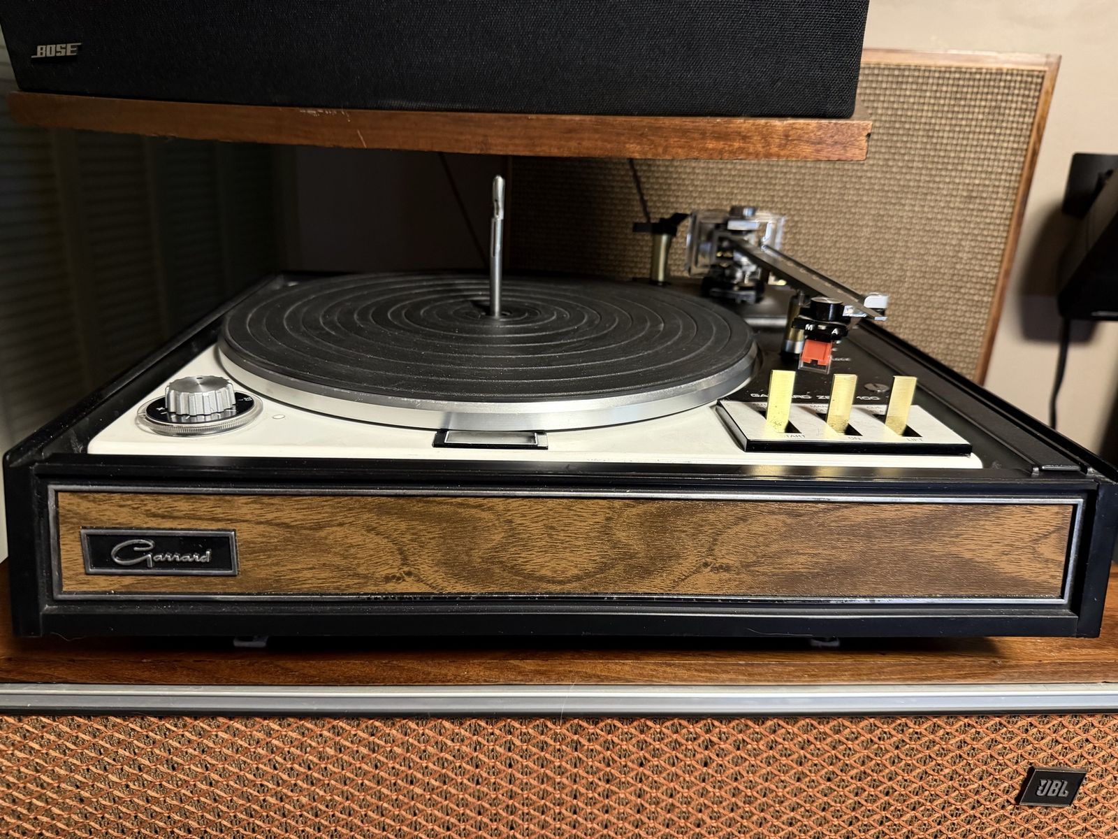 Restored Gerrard Zero 100 Turn Table