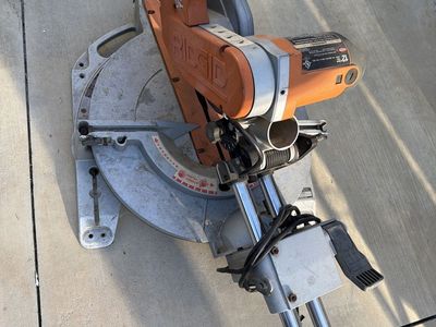 RIDGID MS1290LZ 12" Compound Miter Saw - Corded Electric Power Tool