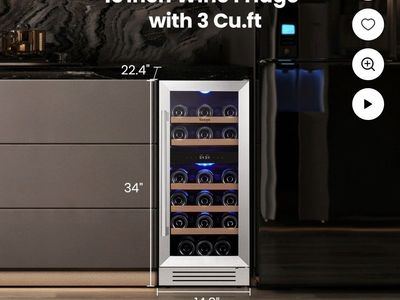 Wine Cooler 28- Bottle Capacity