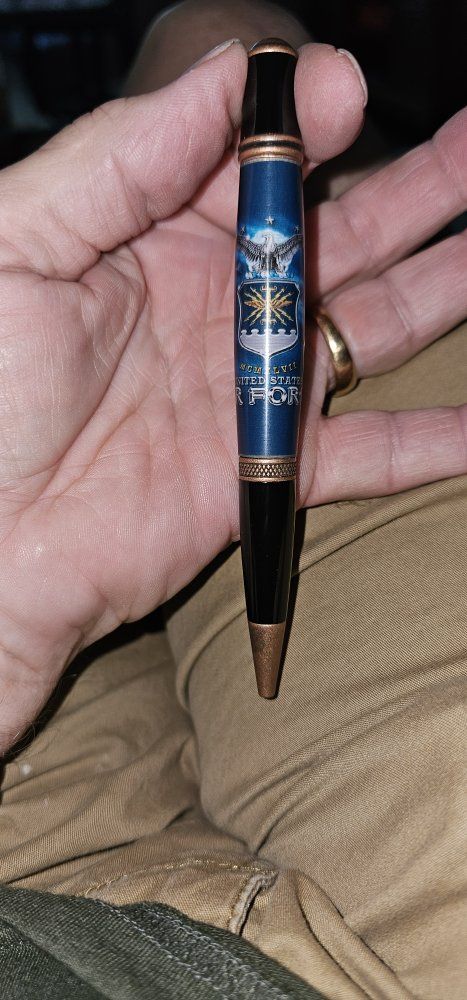 US Air Force Themed Ballpoint Pen - Military Collectible