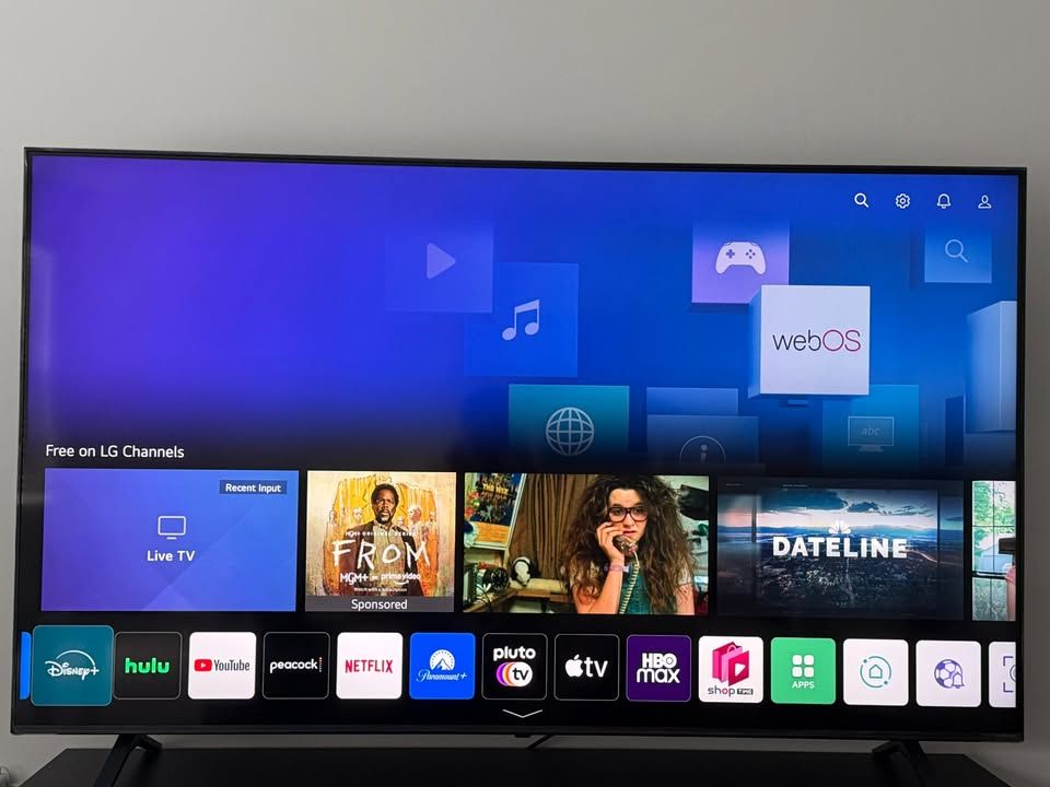 LG NanoCell TV 70 inch, 70” with Box