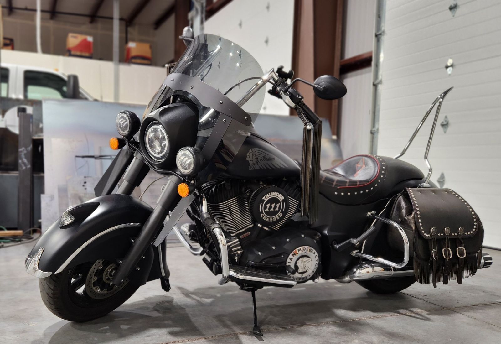 2016 Indian Chief Dark Horse ABS — 28,100 miles — $11,500