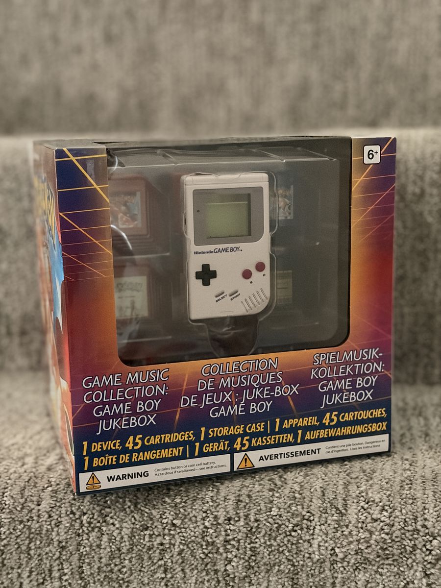 Pokemon Center Red and Blue Gameboy Music Jukebox