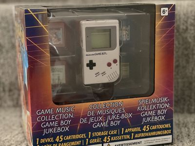 Pokemon Center Red and Blue Gameboy Music Jukebox