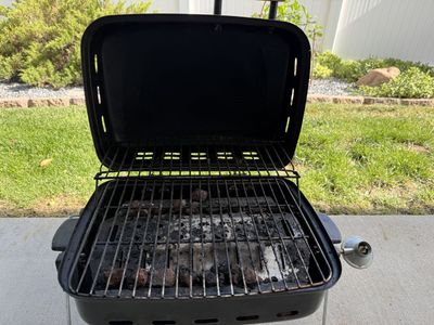 Sunbeam Portable Gas Grill & Century Outdoors Double Mantle Propane Lantern Bundle