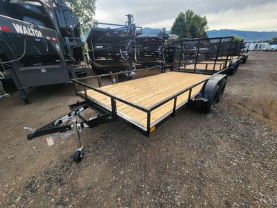 2026 Built Trailers 7X14 TA 7K ATV Utility Traile
