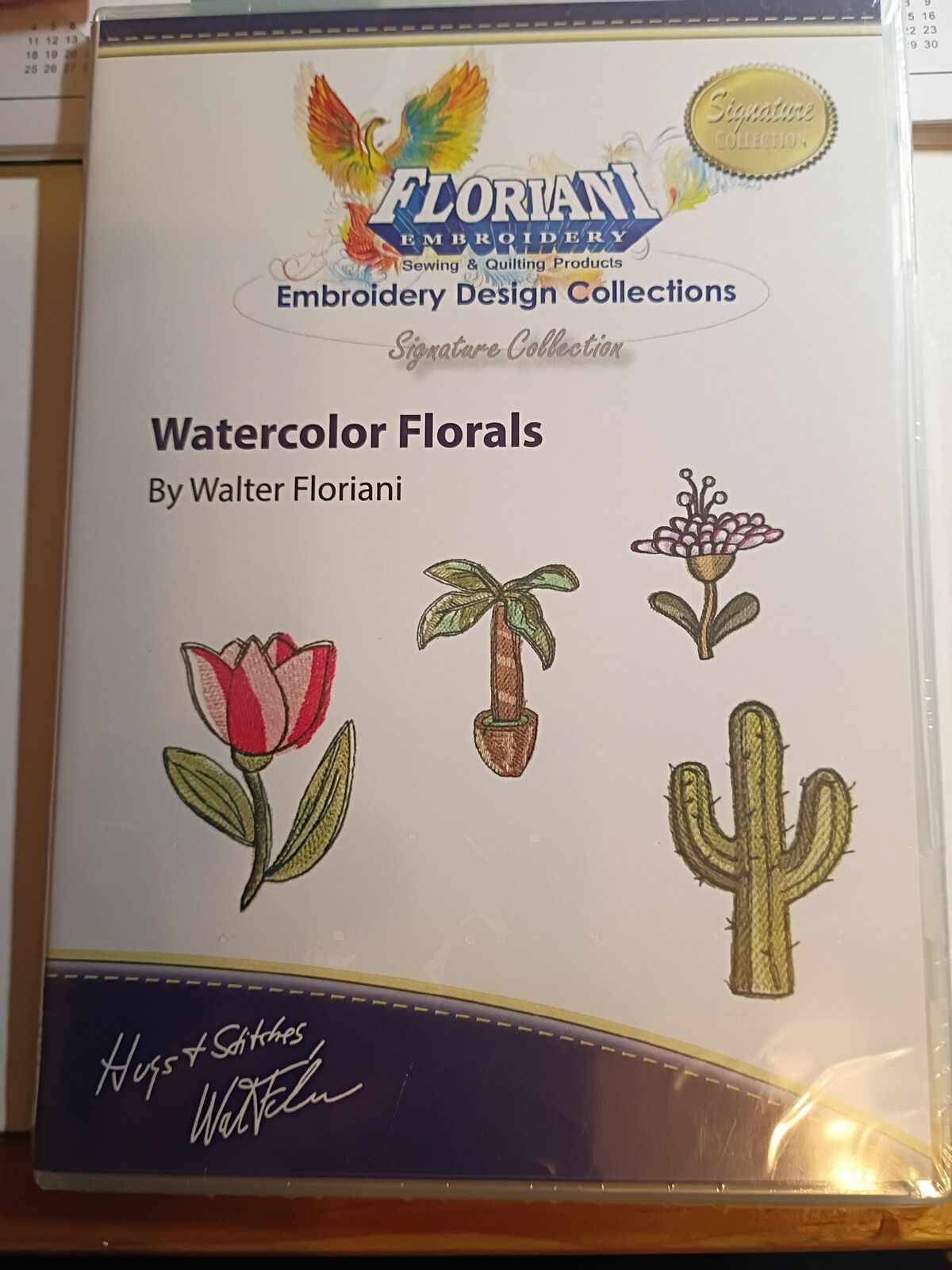 Floriani Embroidery Watercolor Florals