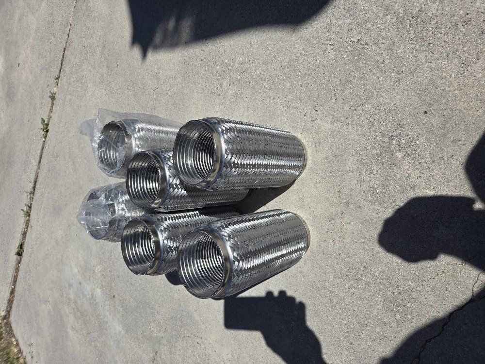 (6) exhaust pipe flexible tubing