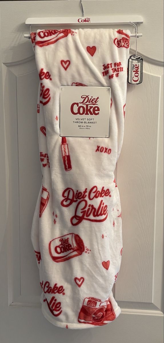 Authentic Diet Coke Girlie blanket
