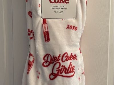 Authentic Diet Coke Girlie blanket