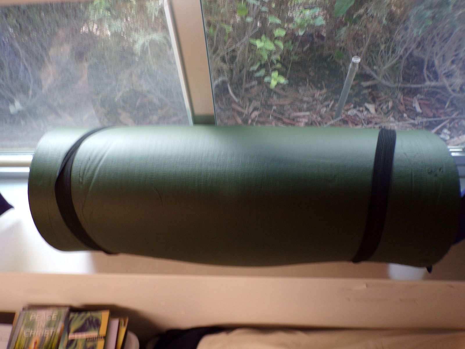 Green Yoga Mat :: Used In Good Shape