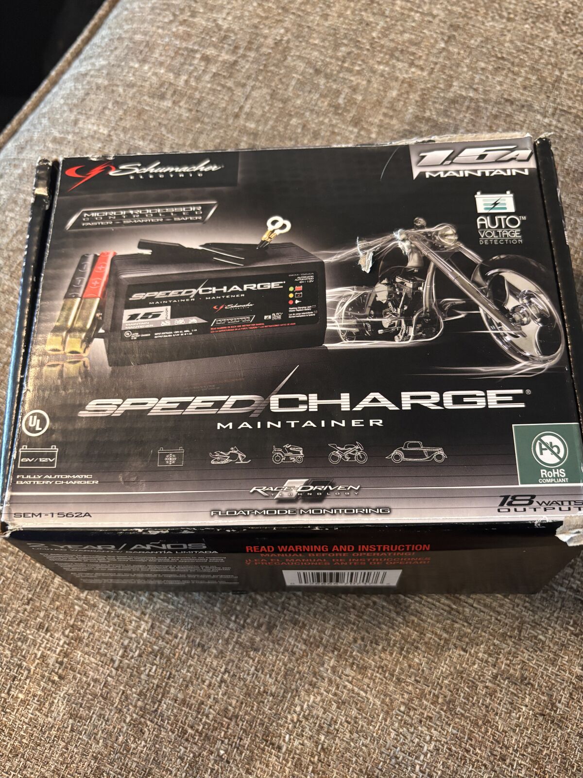 Brand New Schumacher Speed Charge Battery Maintain