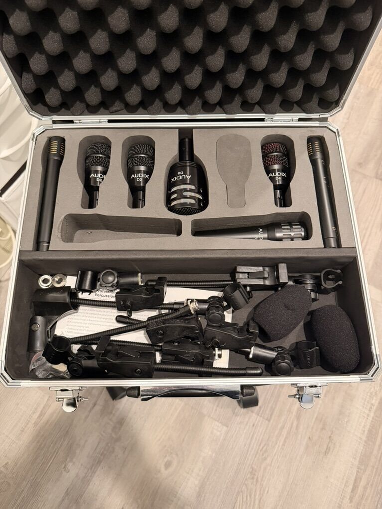 AUDIX DP7 DRUM MICS