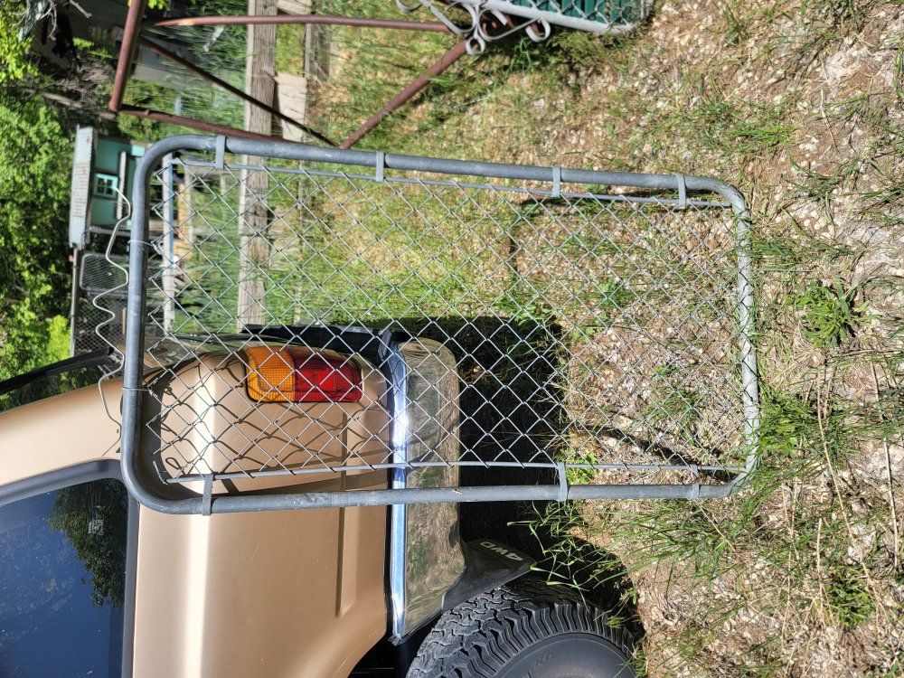 chain link fence gate