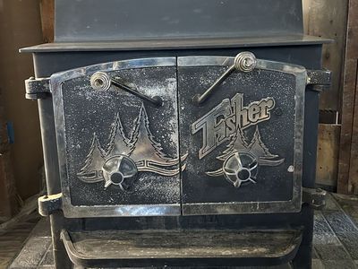 Fisher Grandma Bear Wood burning stove