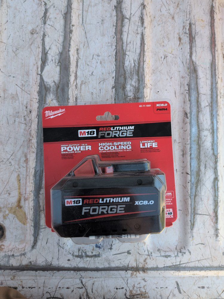 Milwaukee M18 Forge 8ah Battery