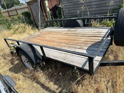 6x10 Flatbed Utility Trailer