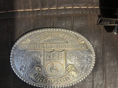 Limited Edition NFR Belt Buckles