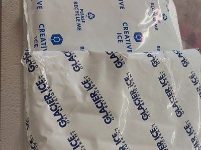 Glacier Ice Creative Ice Gel Refrigerant Packs - Reusable & Recyclable Cooler Ice Packs