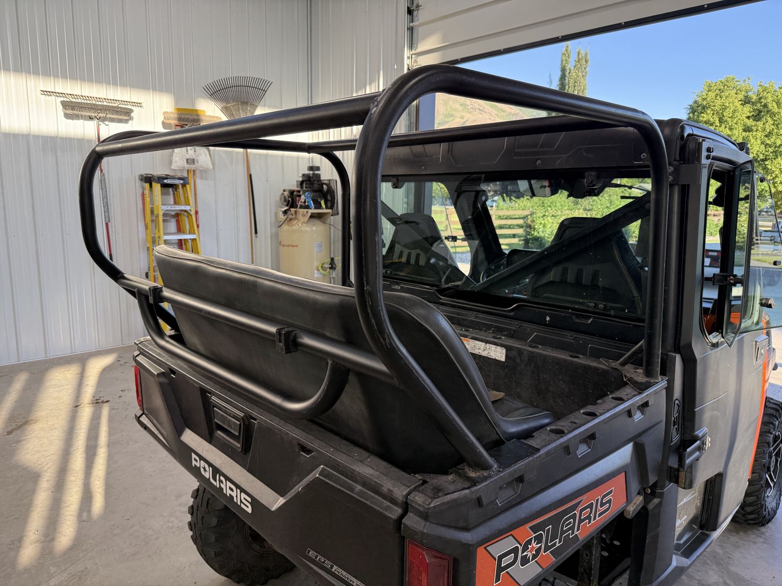 Polaris Ranger Rear Roll Cage with Bench Seat