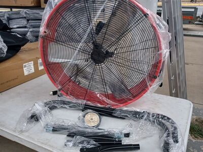 24-in Industrial floor fan