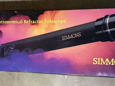 Simmons 675/6mm Astronomical Refractor Telescope