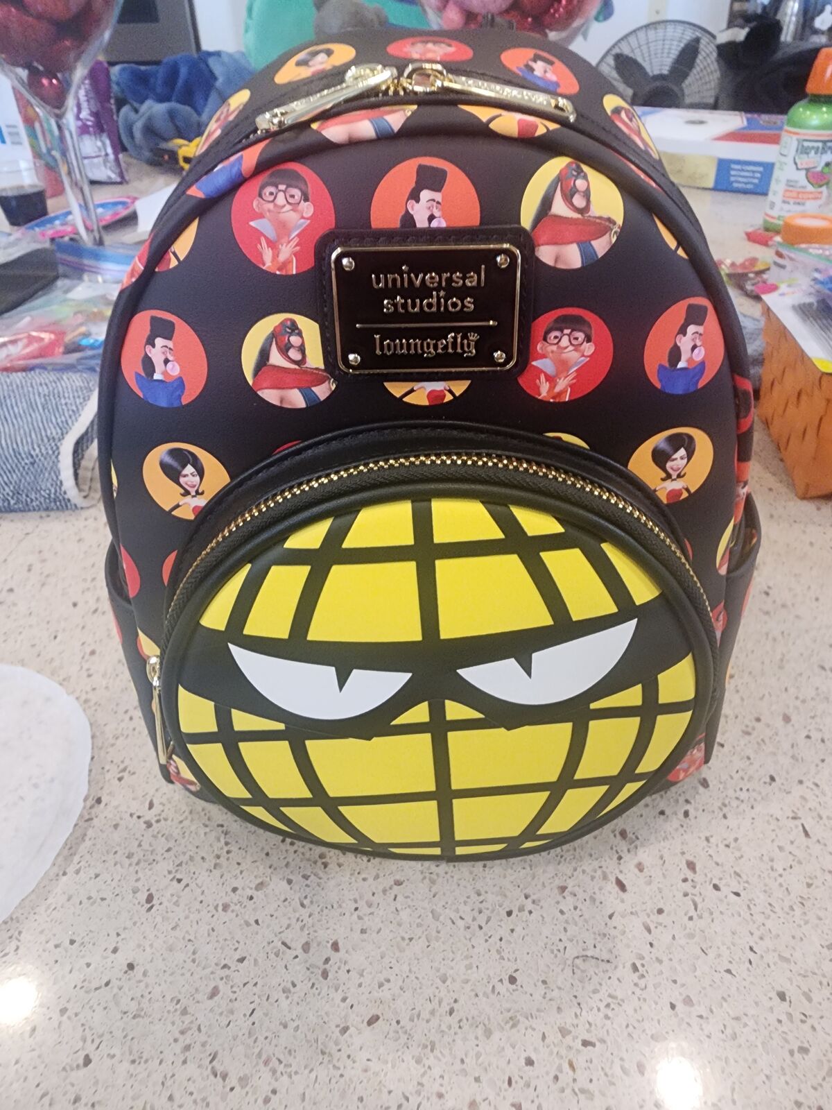 Universal Studios Loungefly Villain-Con Villains Mini Backpack New