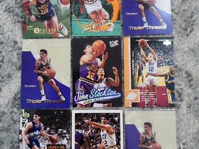 73 John Stockton Cards