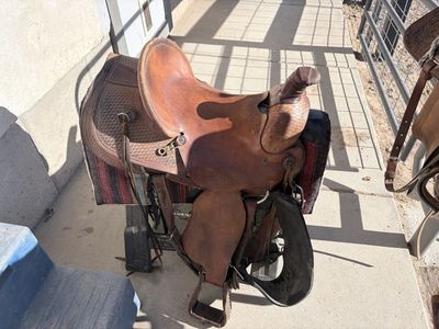 2 saddles for sale