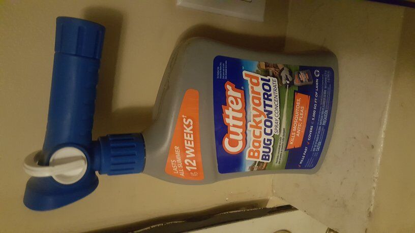 New Cutter Backyard Bug Control Spray