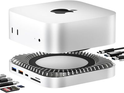 Mac mini M4 Dock, Aluminum Stand & HDMI Hub for Mac mini M4 and M4 Pro 2024