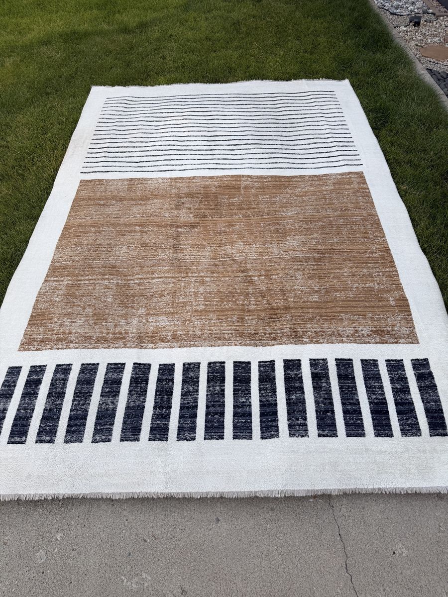 OEKO-TEX 8x10 Area Rug - Modern Boho Home Decor Carpet