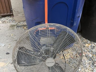 22 inch high output, industrial fan