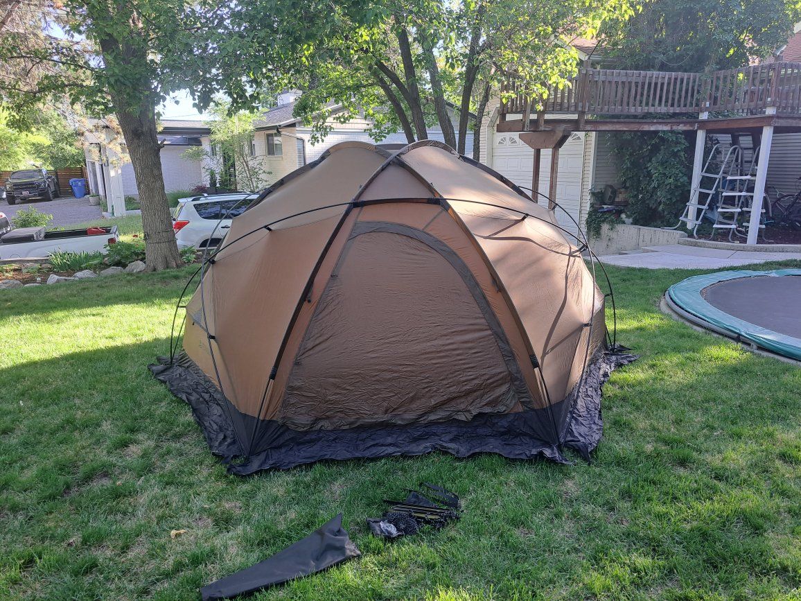 Pomoly Dome X4 Freestanding Hot Tent