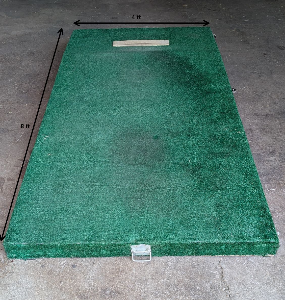Practice pitching "mound" for baseball pitchers