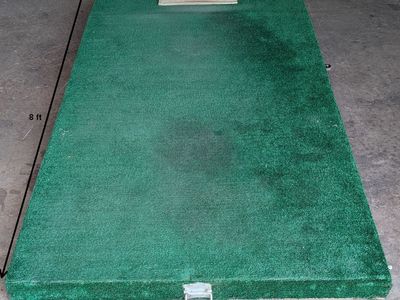 Practice pitching "mound" for baseball pitchers
