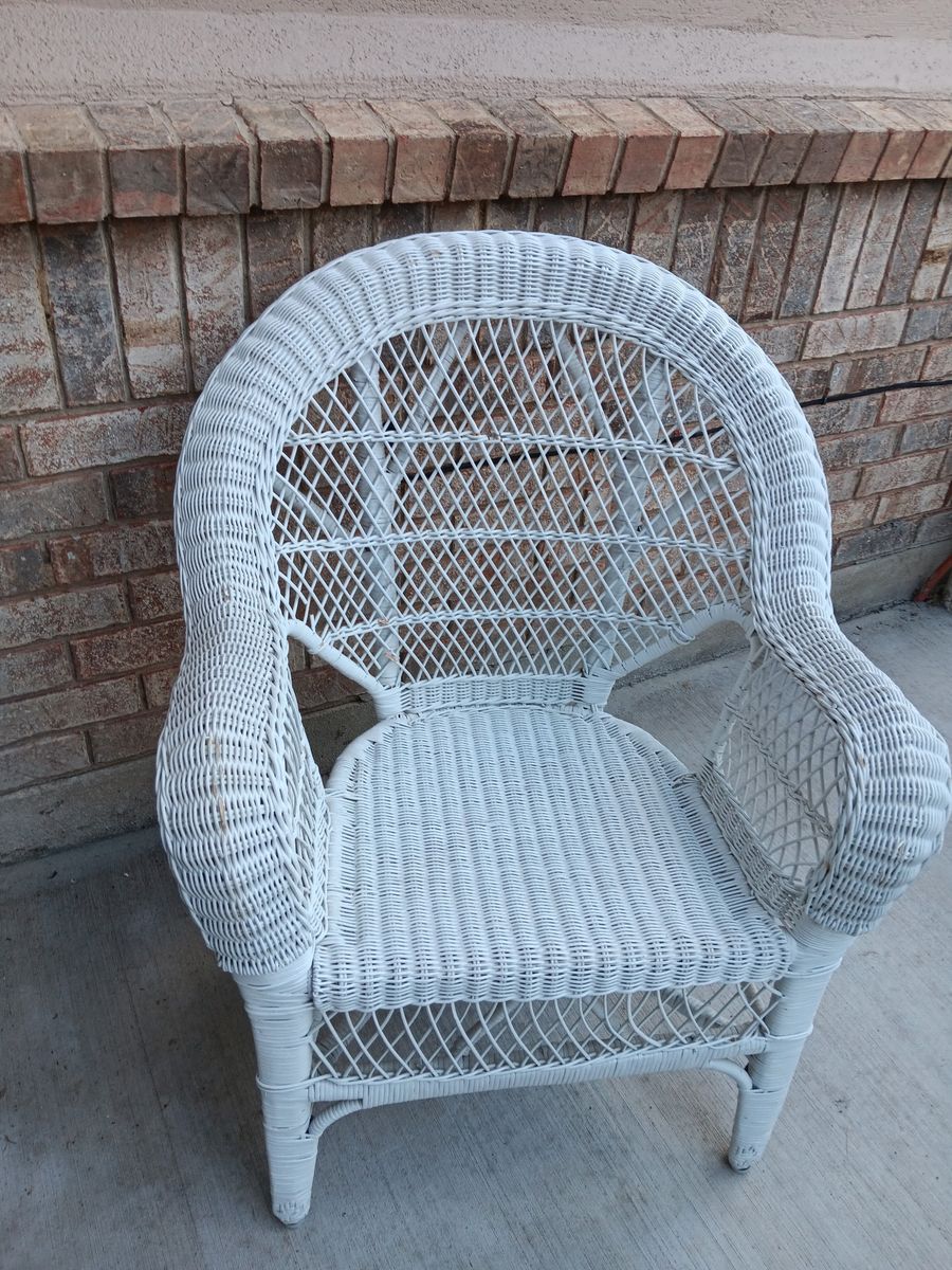 Wicker chair