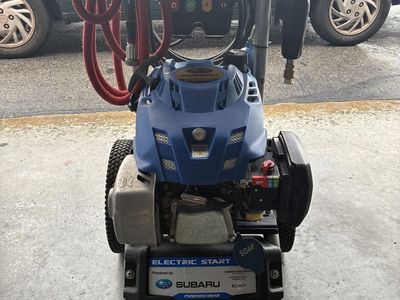 PowerStroke Subaru 3100 PSI 2.4 GPM Electric Start Pressure Washer