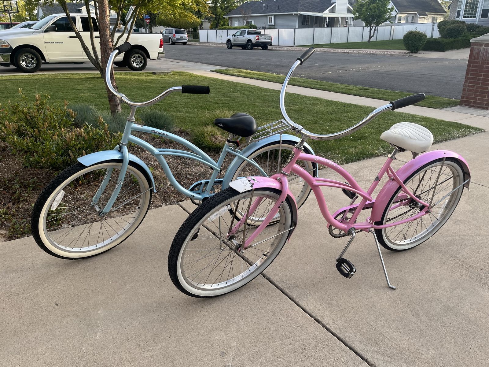 Two Beach Cruisers