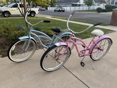 Two Beach Cruisers