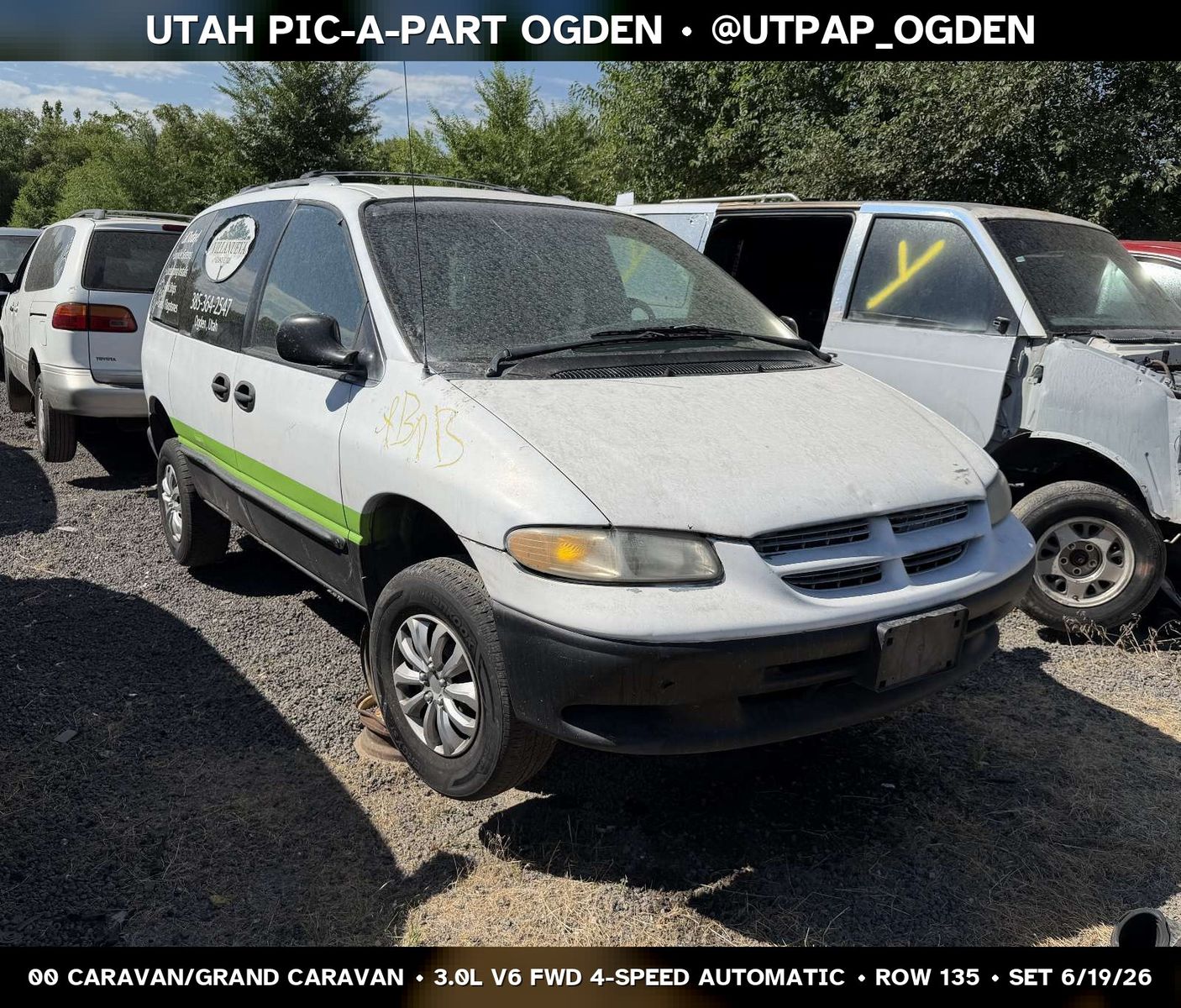 2000 Dodge Caravan/Grand Caravan Parts - UTPAP Ogden